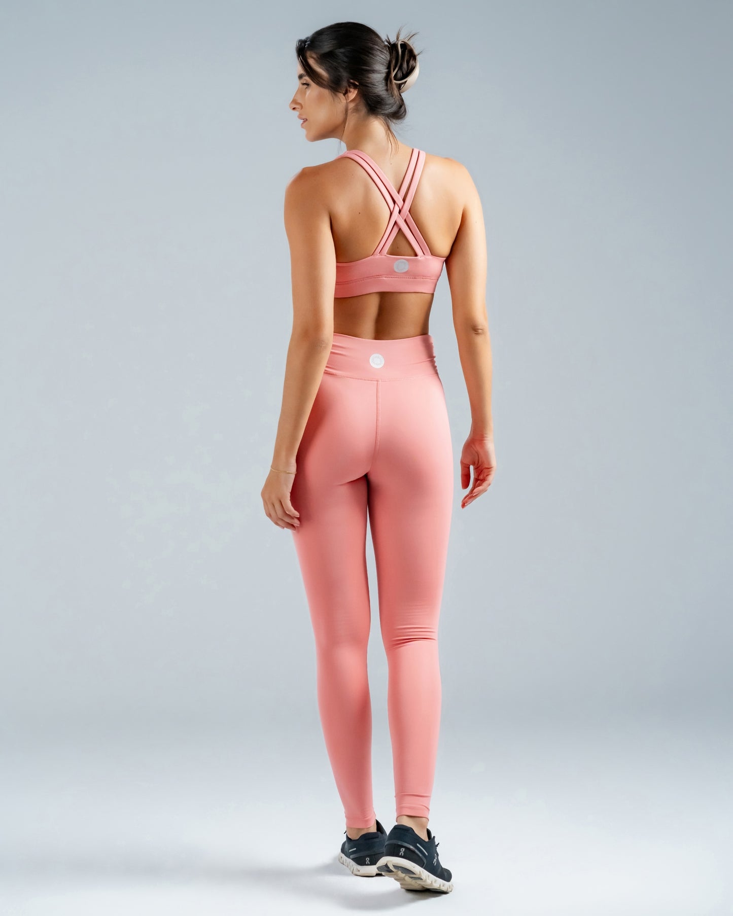 V-Line Powder Pink Sports Bra