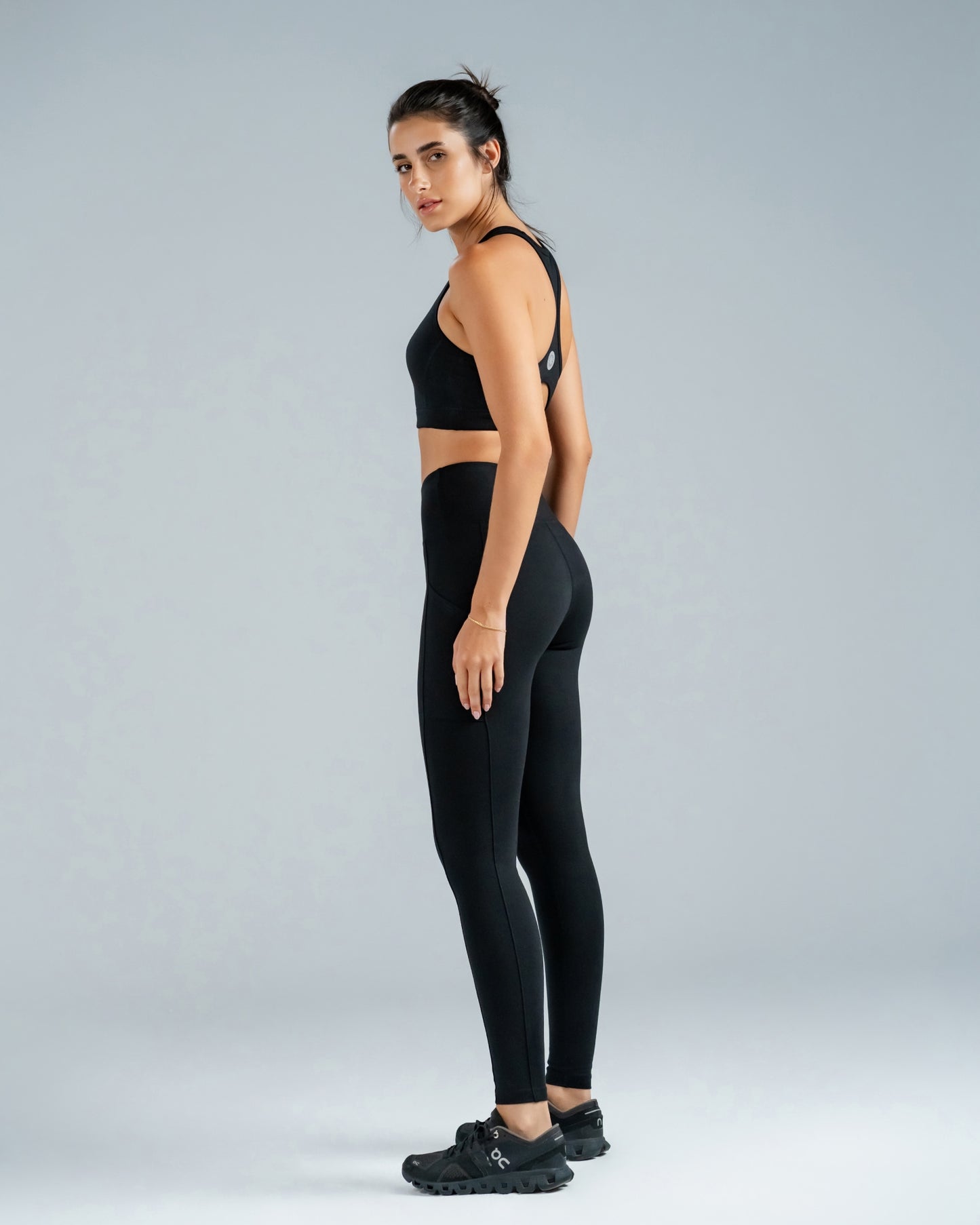 Onyx Black Sports Leggings