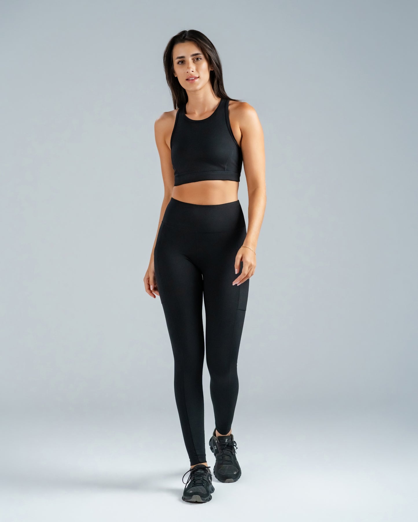 Onyx Black Sports Bra