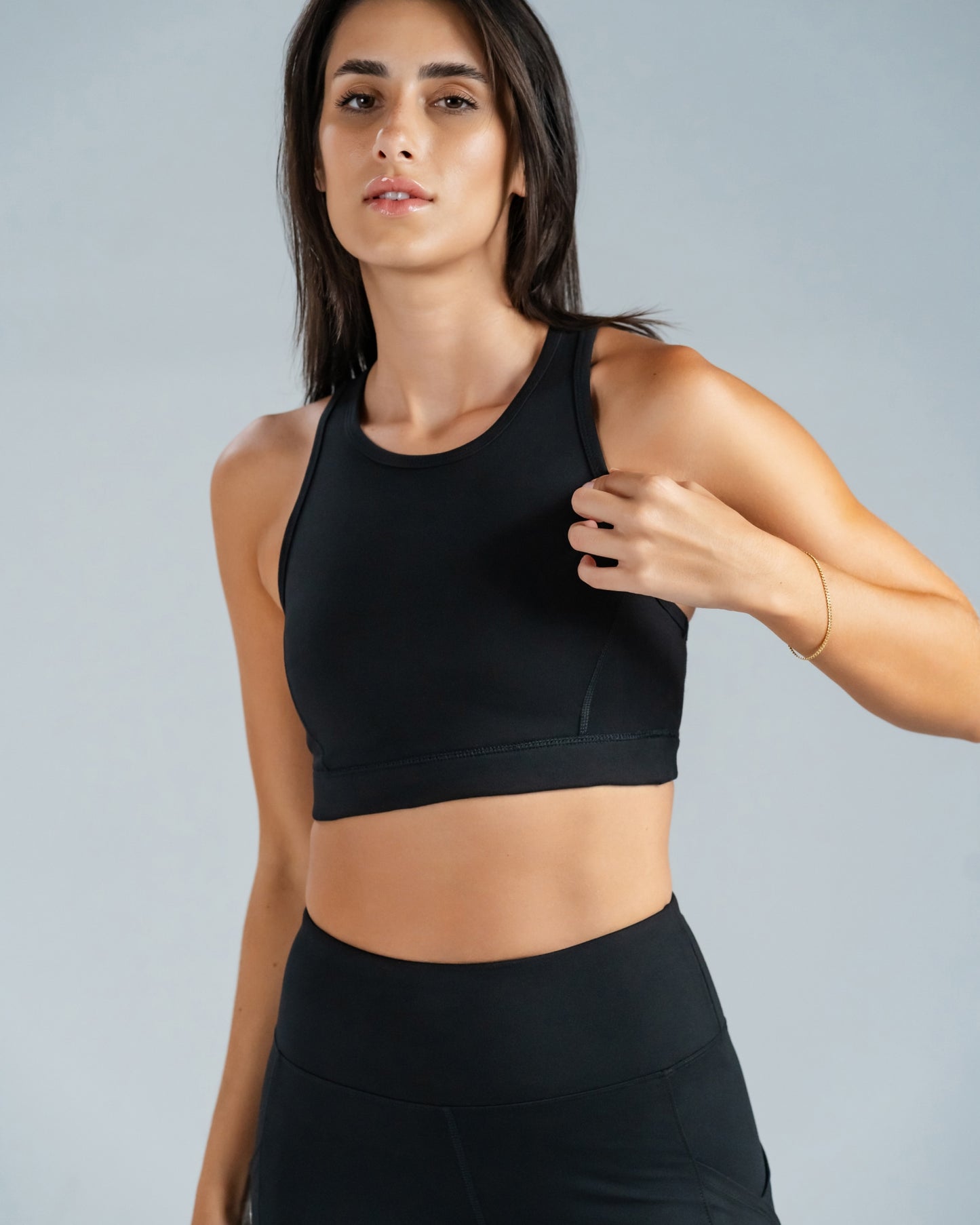 Onyx Black Sports Bra