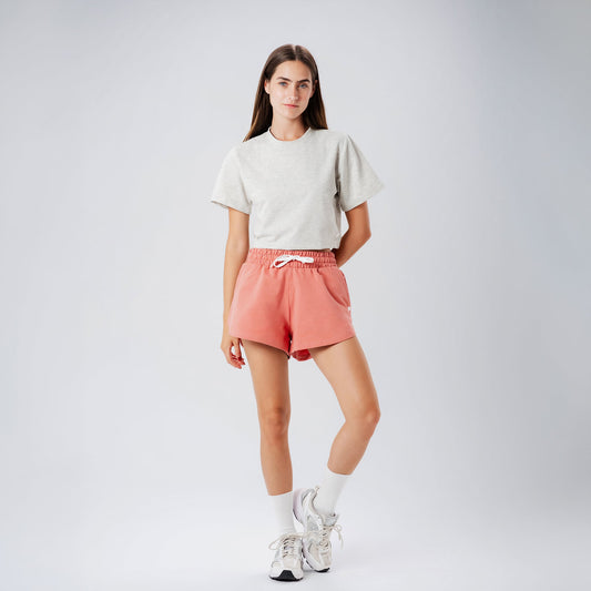 Off Duty Coral Shorts