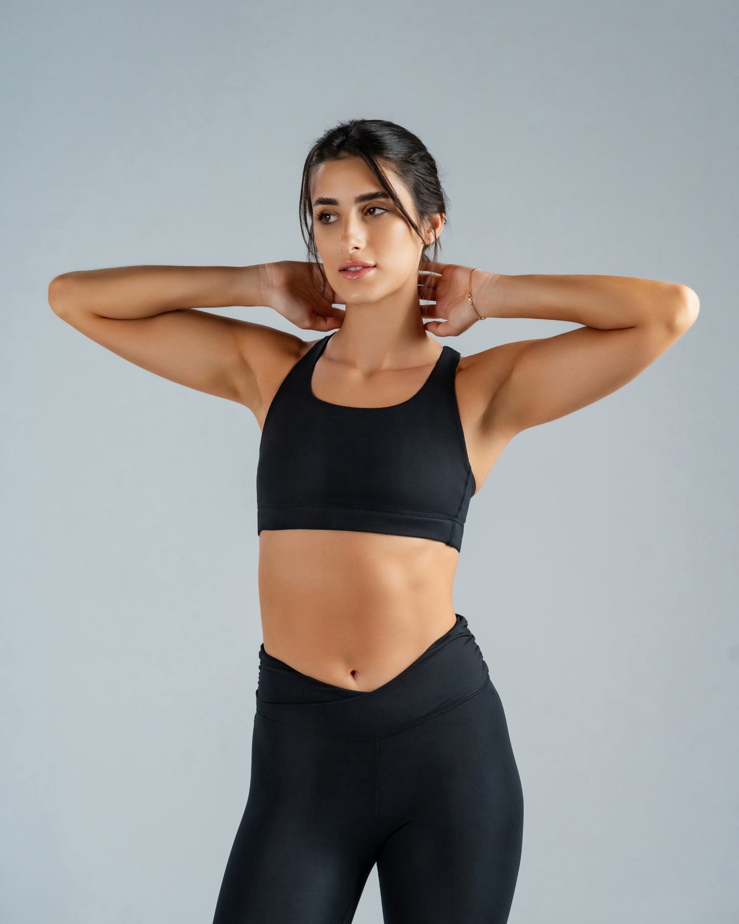 V-Line Onyx Sports Bra