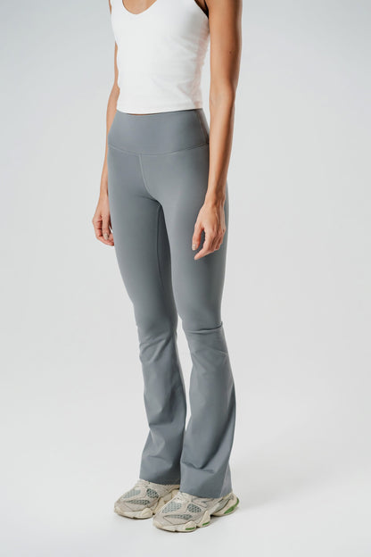 Grey Flared Leggings