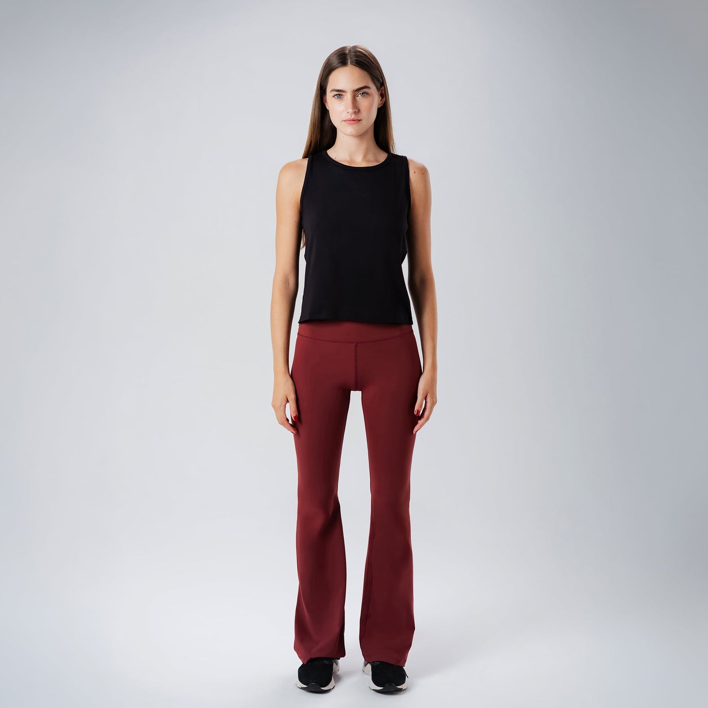 Black Crossover Tank
