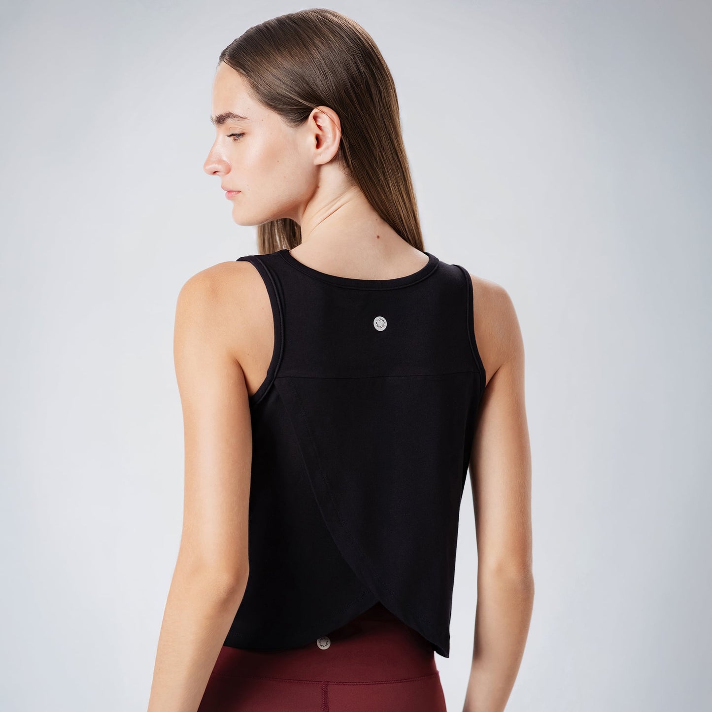 Black Crossover Tank