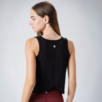 Black Crossover Tank