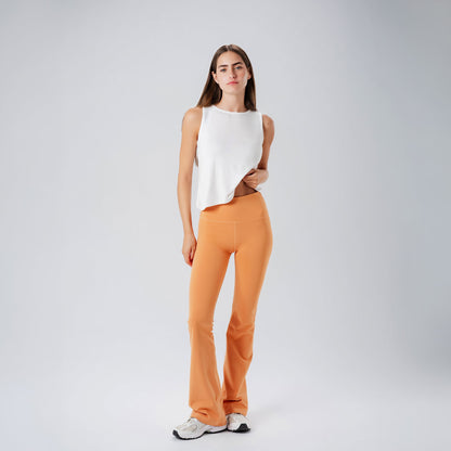 White Crossover Tank