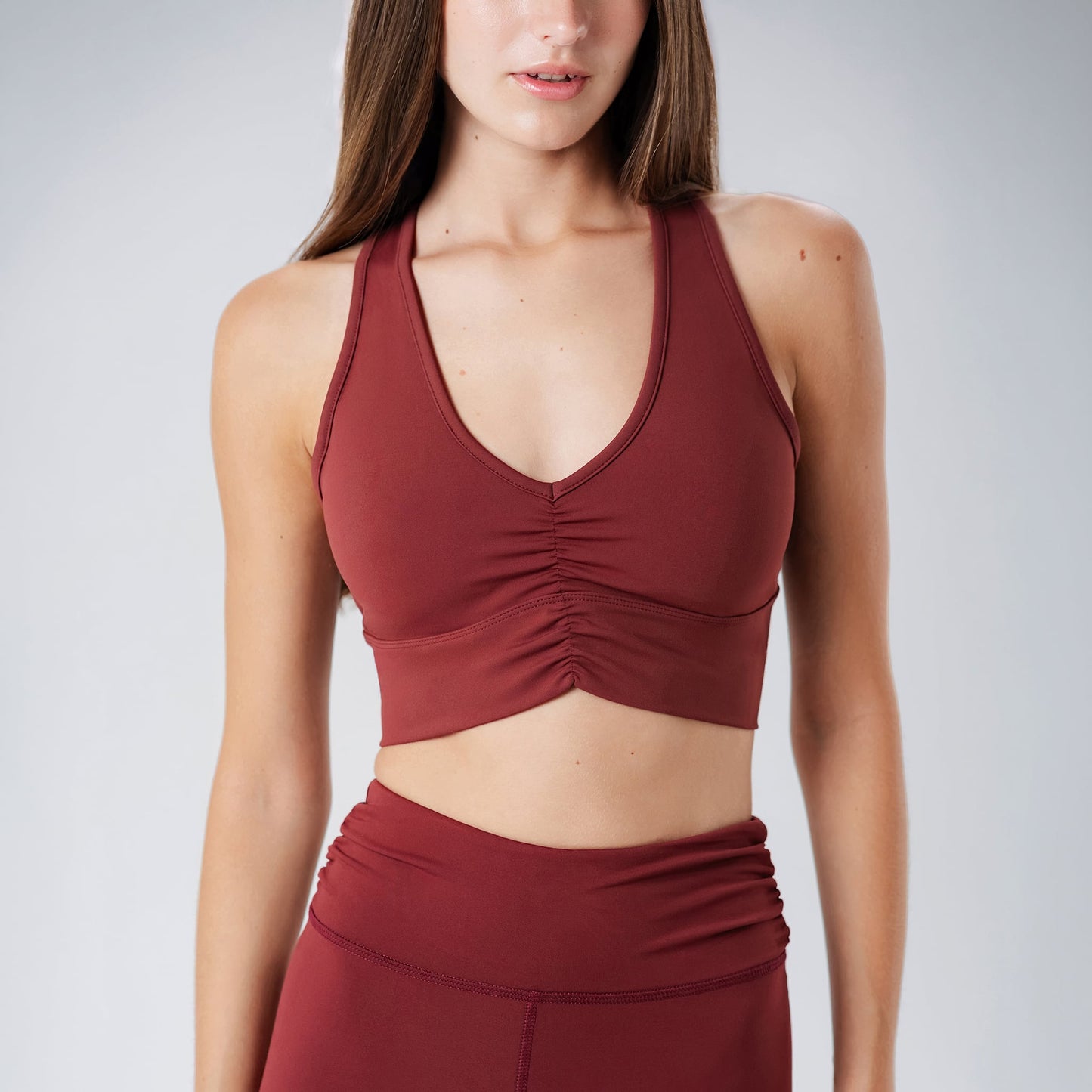Burgundy Ripple Bra