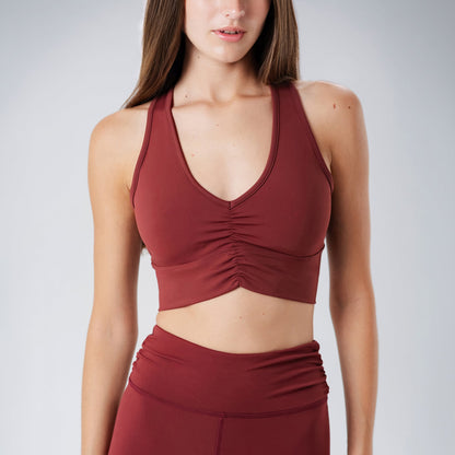 Burgundy Ripple Bra