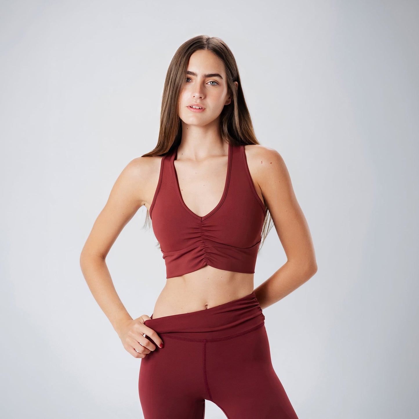 Burgundy Ripple Bra