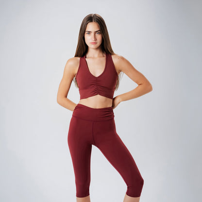 Burgundy Ripple Bra