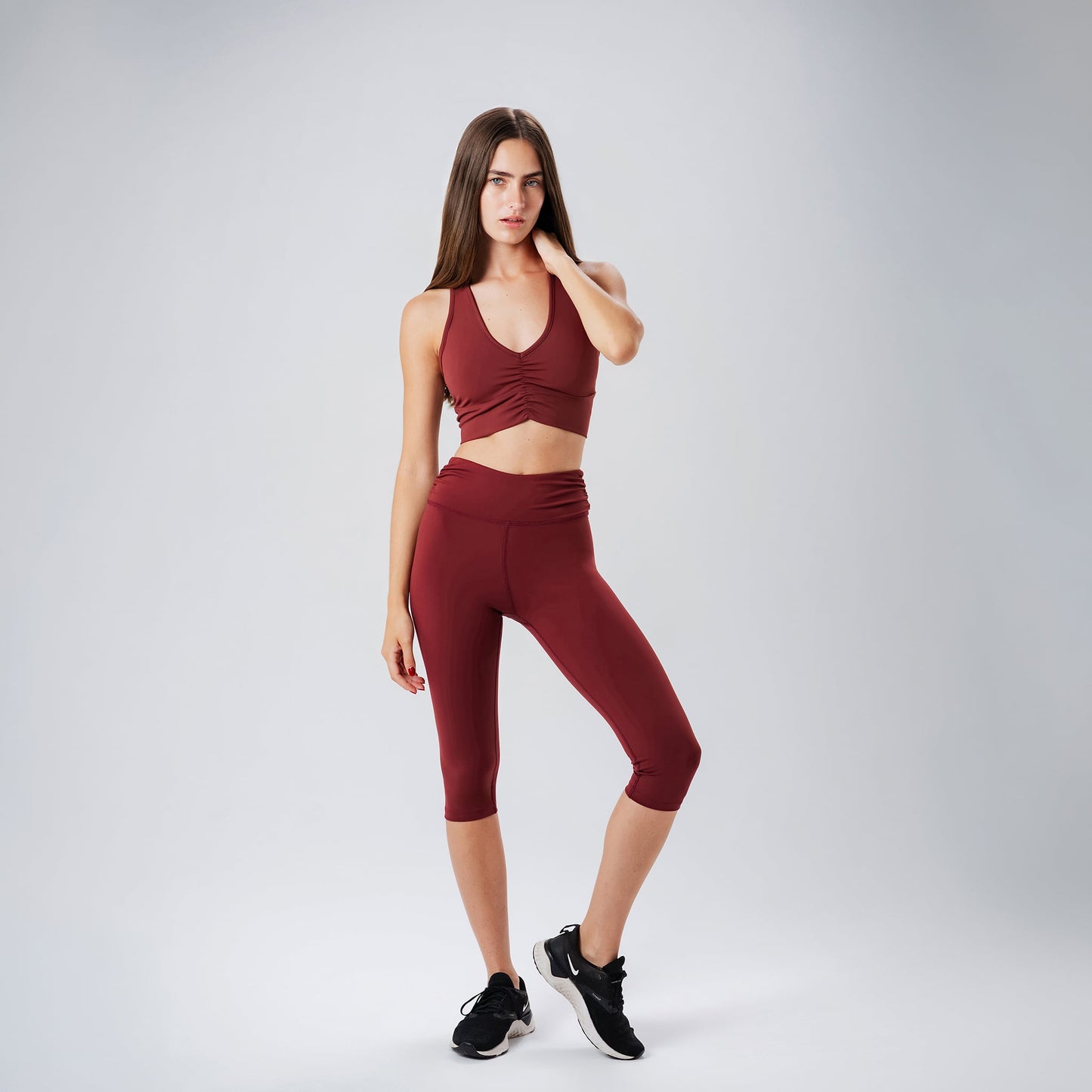 Burgundy Ripple Bra