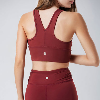Burgundy Ripple Bra