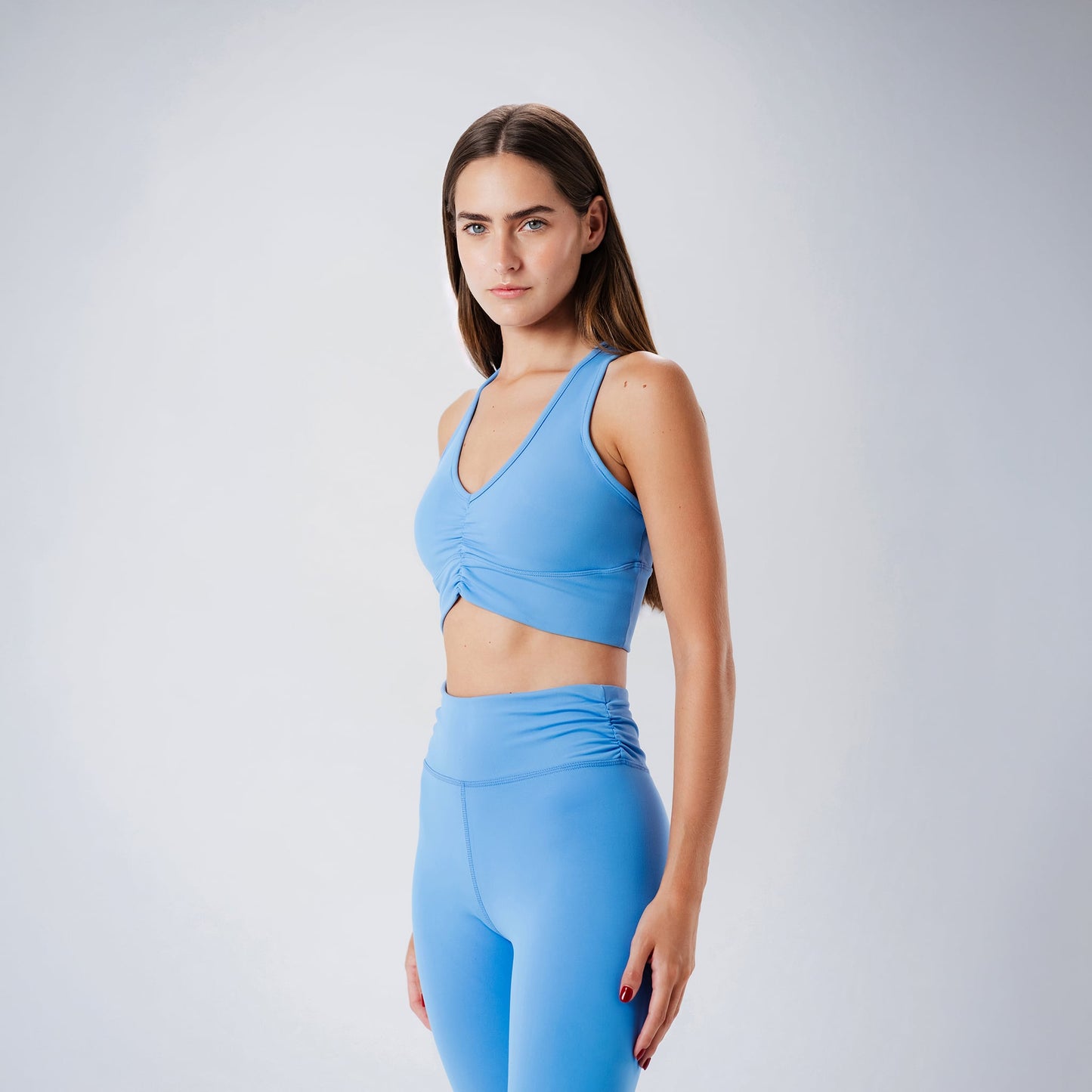 Blue Ripple Bra