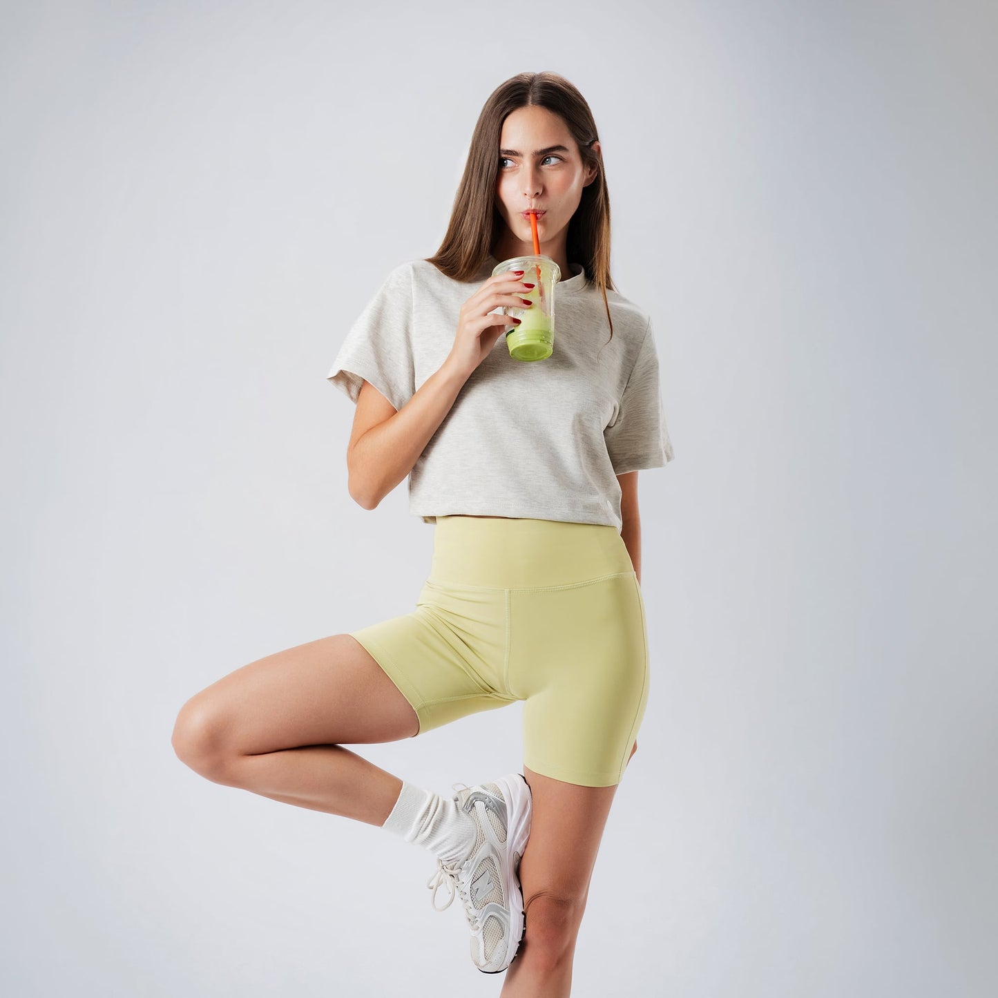 Matcha OG Biker Shorts