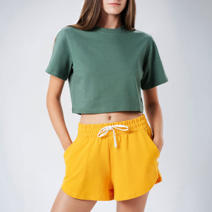 Off Duty Orange Shorts