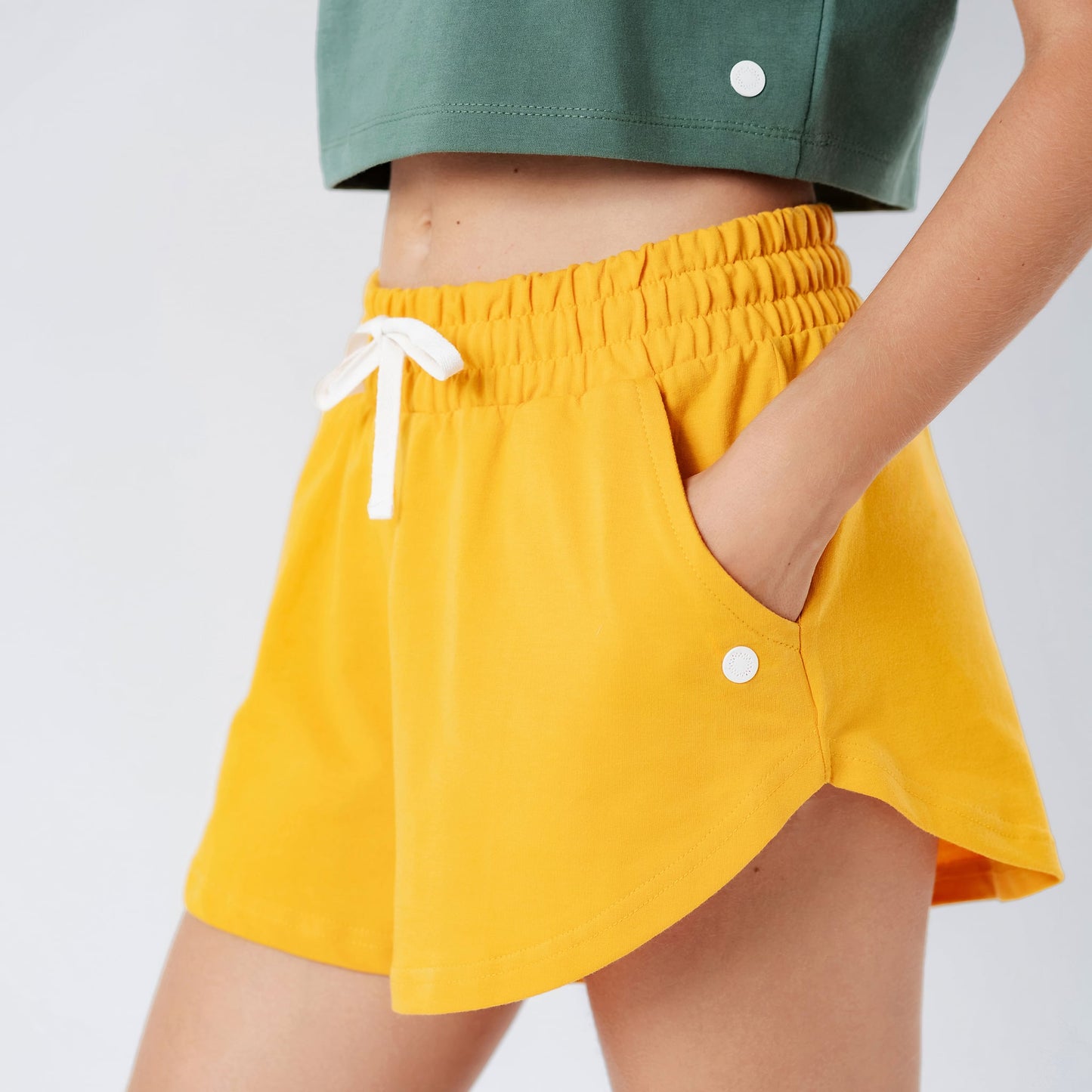 Off Duty Orange Shorts