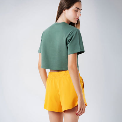 Off Duty Orange Shorts