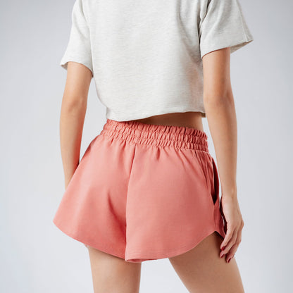 Off Duty Coral Shorts