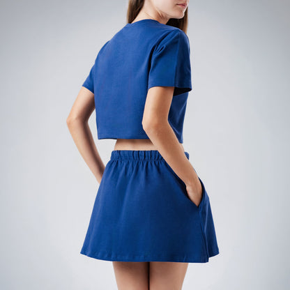 Off Duty Blue Skirt