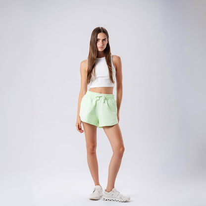 Off Duty Green Shorts
