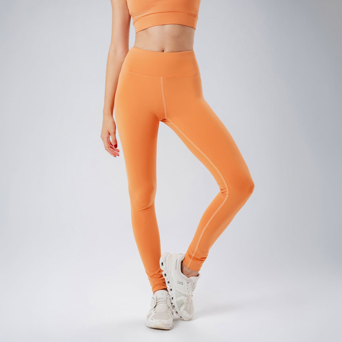 Orange Skinfit Leggings